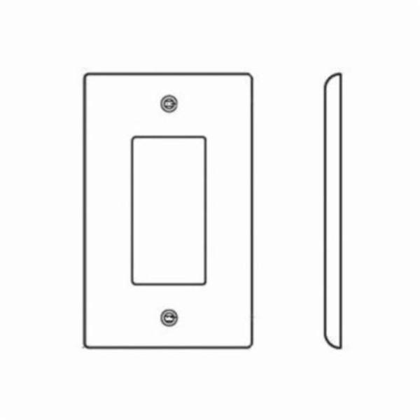 Leviton Wallplates Id 1 G Decora-T PJ26-T